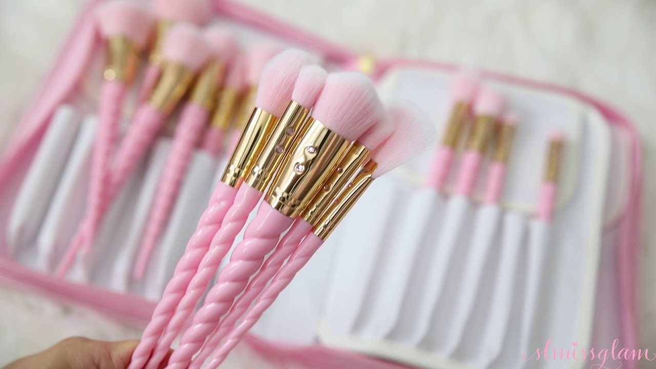 PINK PRINCESS BOOK LAUNCH!🍭💕UNICORN BRUSHES -SLMissGlamBeauty