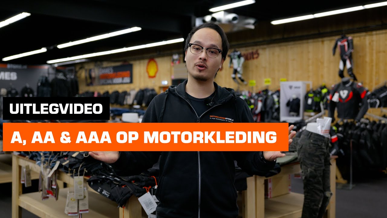 Wat betekent A, AA & AAA op motorkleding? | Motorkledingstore