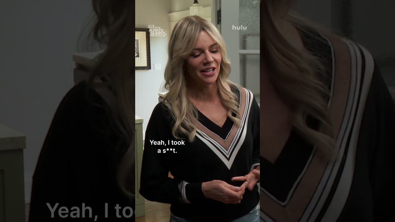 Nothing sexier than s**t #AlwaysSunny #KaitlinOlson