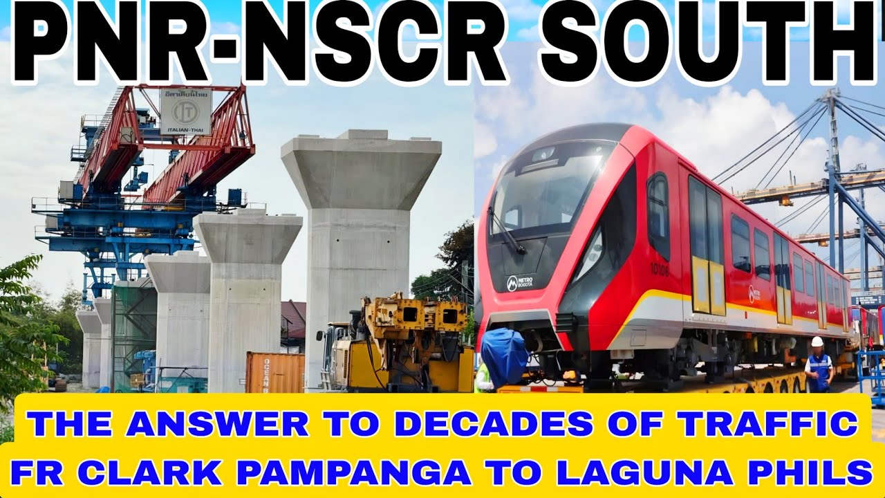 Pnr-Nscr South Latest Update From San Pedro,Santa Rosa, Cabuyao, Banlic Camba Laguna