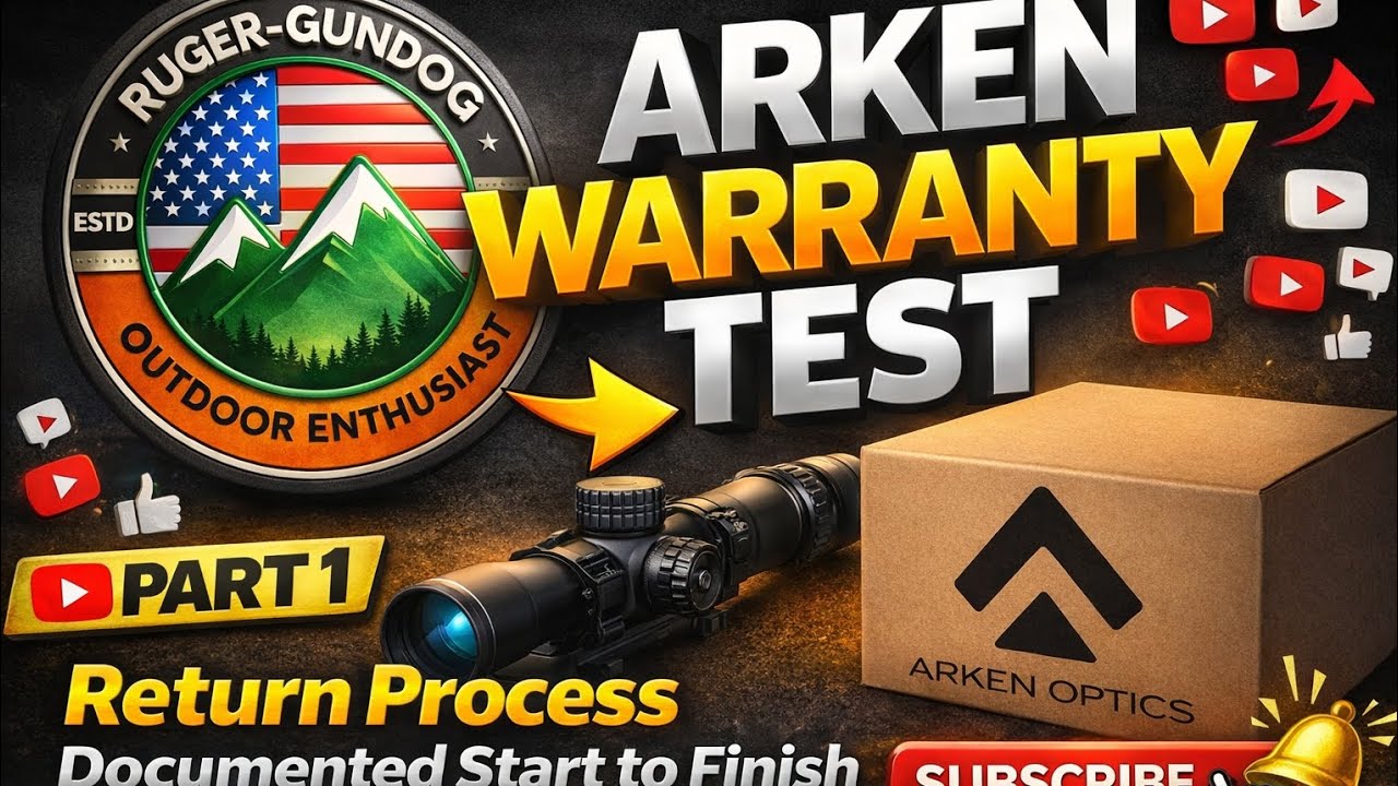 Тест гарантии Arken Optics – документирование сроков возврата моего прицела (реальный опыт клиента)