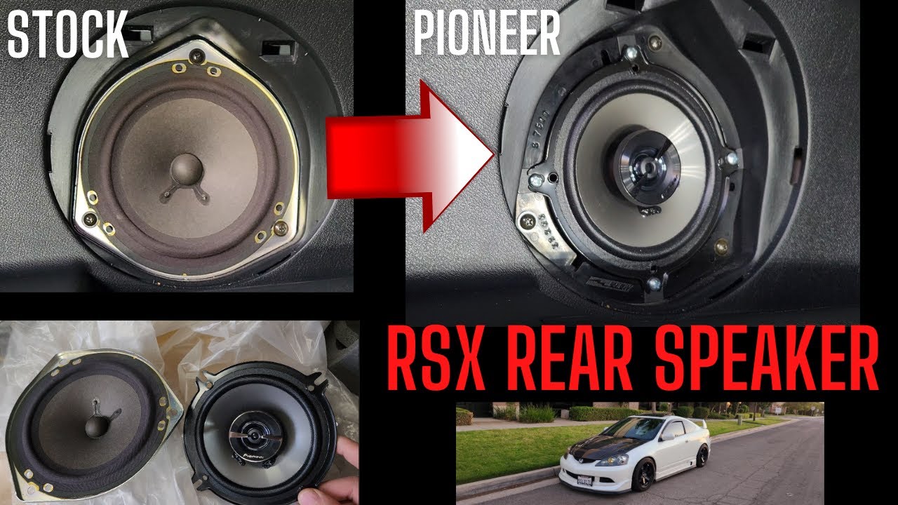 How to Install Acura RSX Type S Rear Speaker