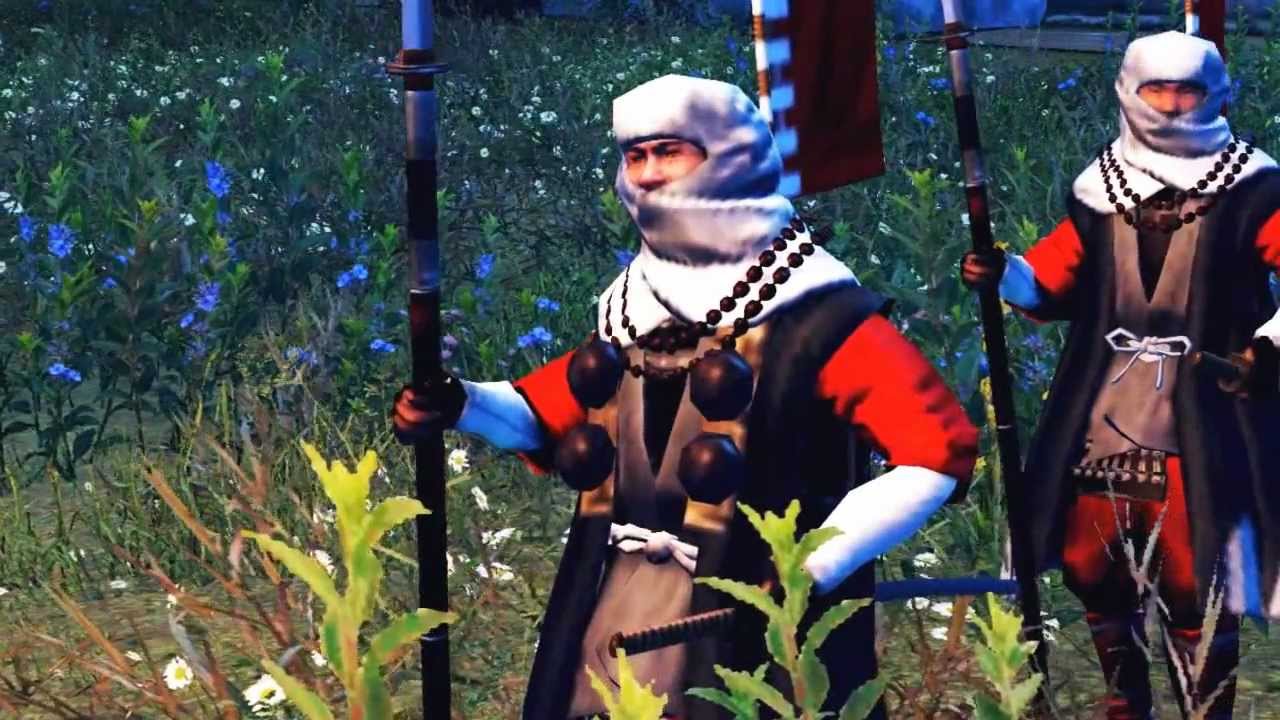 Shogun 2 Total War - Defend the Temple! - (Machinima)