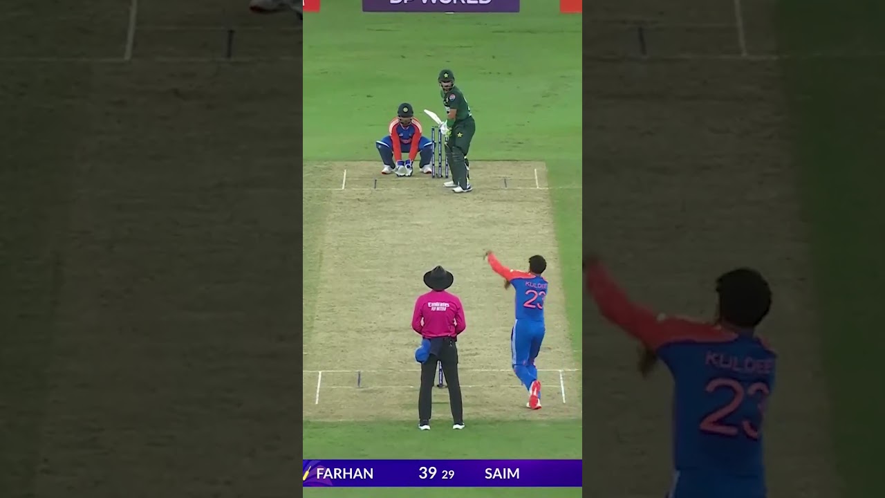 Sahibzada Farhan on Fire! 58 in Style 🔥🏏#INDvPAK #AsiaCup #SportsCentralByDRM #Shorts ZF1K