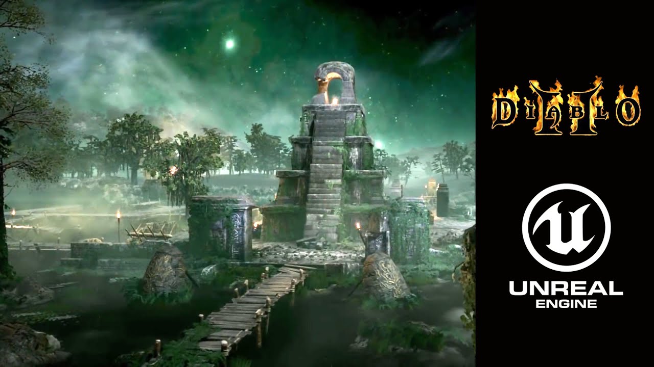 Diablo 2 Remaster with Unreal Engine | Fan Made 3D Cities