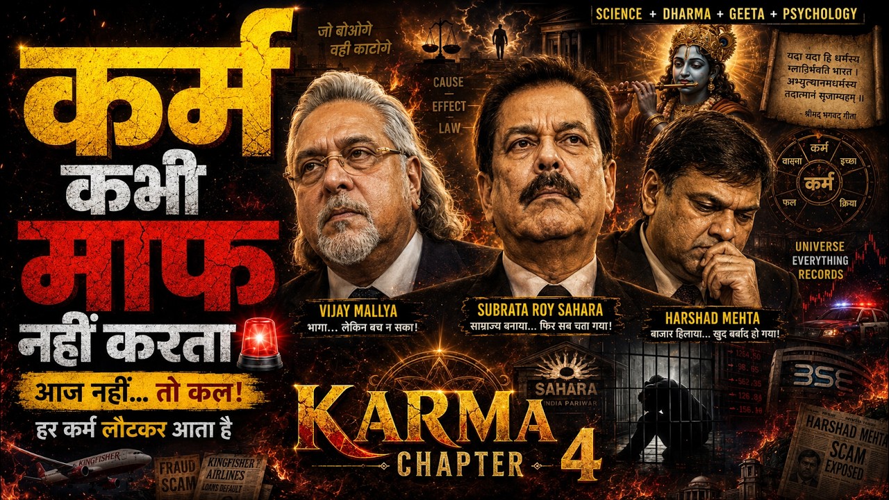 Bura Karm Ka Bura Parinam Tay Hai | Karma Psychology Hindi | बुरा कर्म का बुरा परिणाम| Mentor Mukesh