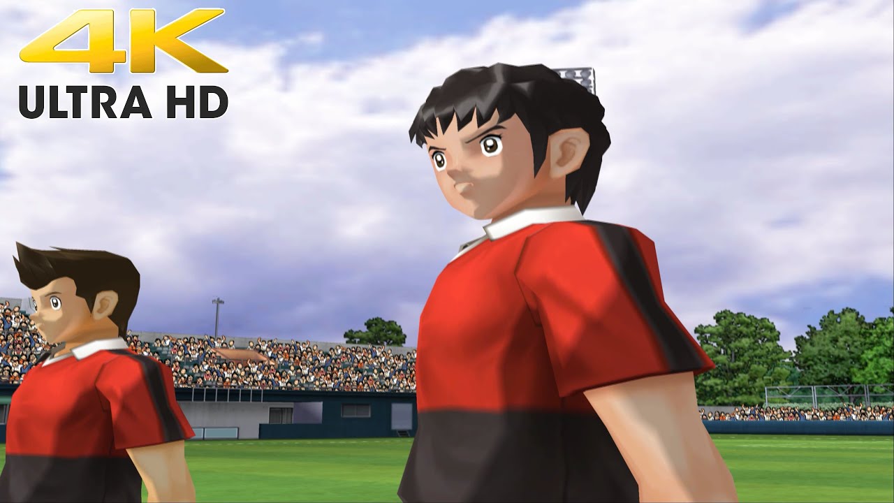 Captain Tsubasa (PS2) Nankatsu Vs Nishikigaoka 4K 60FPS