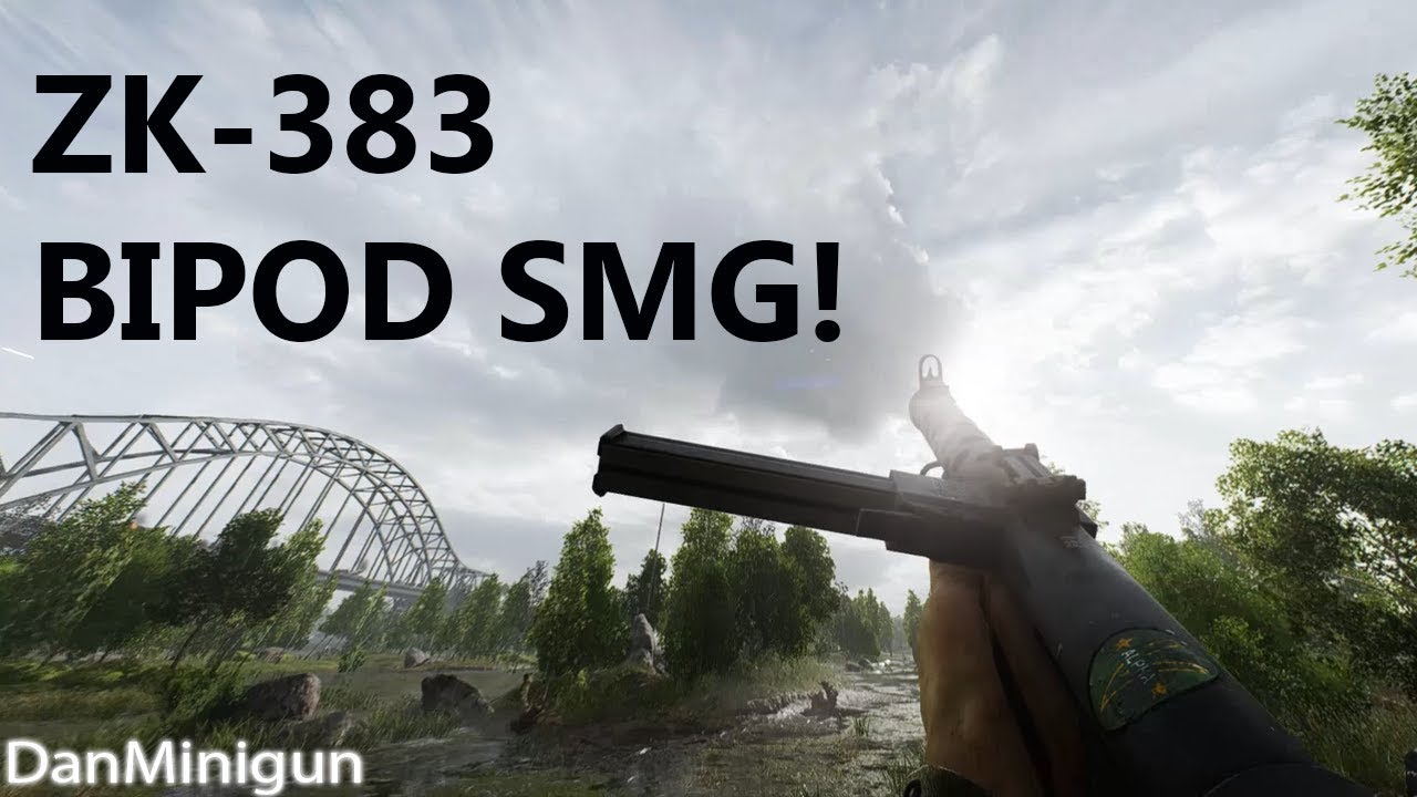 BATTLEFIELD V - NEW MEDIC GUN SHOWCASE - ZK-383 BIPOD SMG
