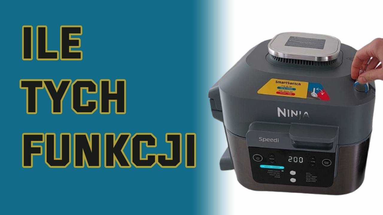Którą funkcję wybrać? Ninja speedi air fry/ hob