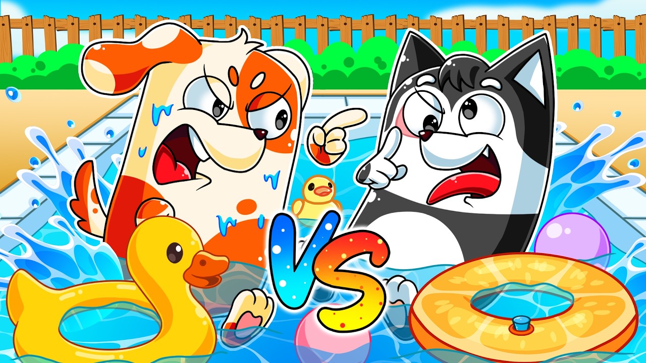 Summer Is Coming☀️ Chaotic Pool! | Kids Cartoon | Hoo Doo Super Pup