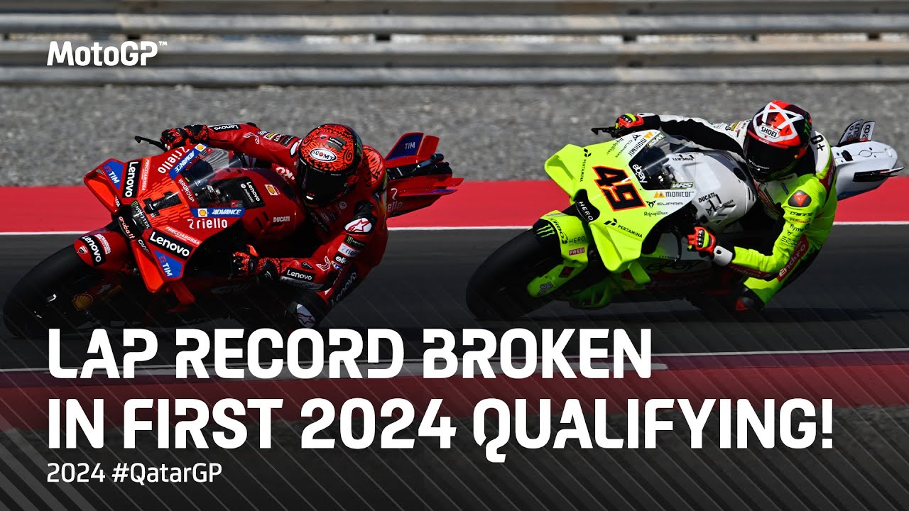 The record-breaking last 5 minutes of #MotoGP Q2 | 2024 #QatarGP