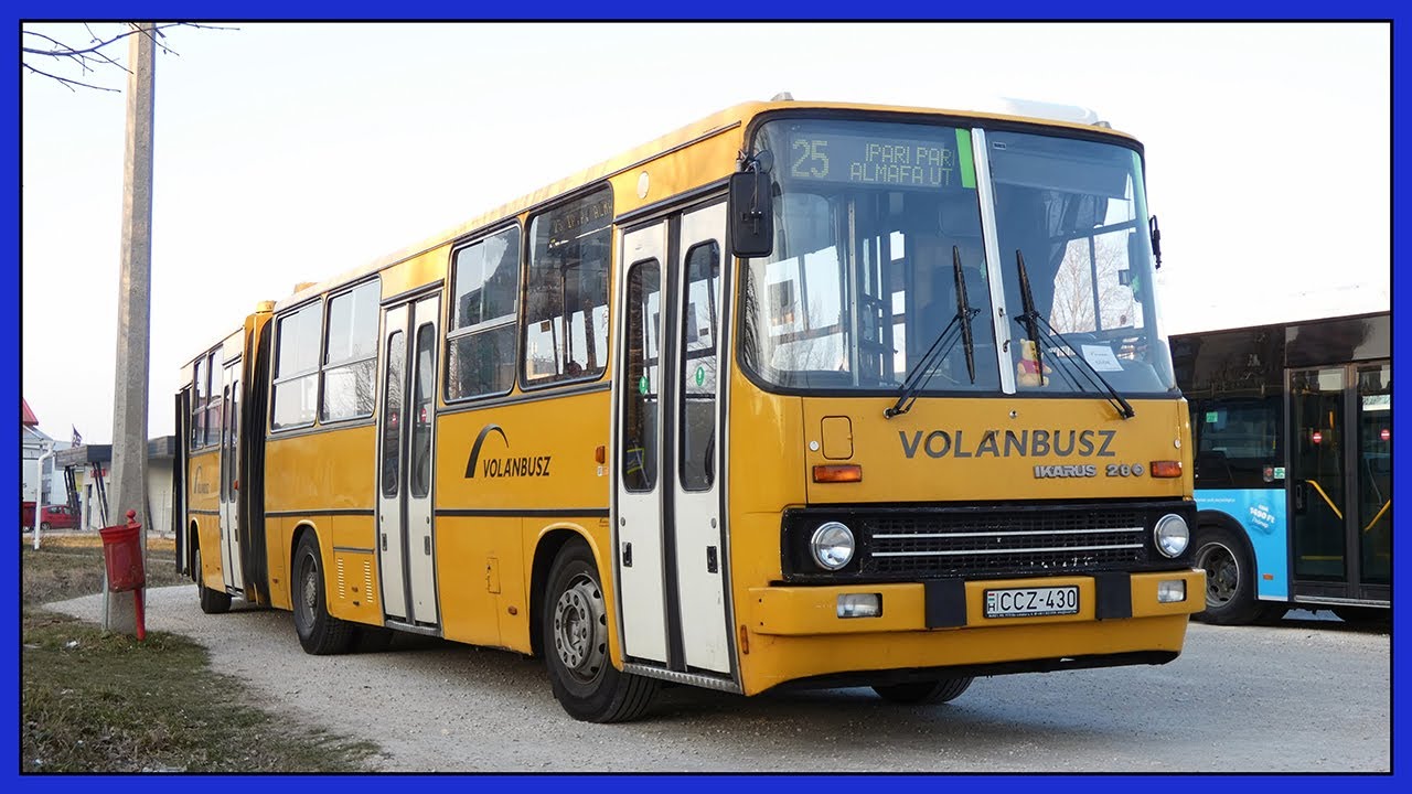 Путешествие с Ikarus 280.54 в Дьёр, Венгрия (CCZ-430)