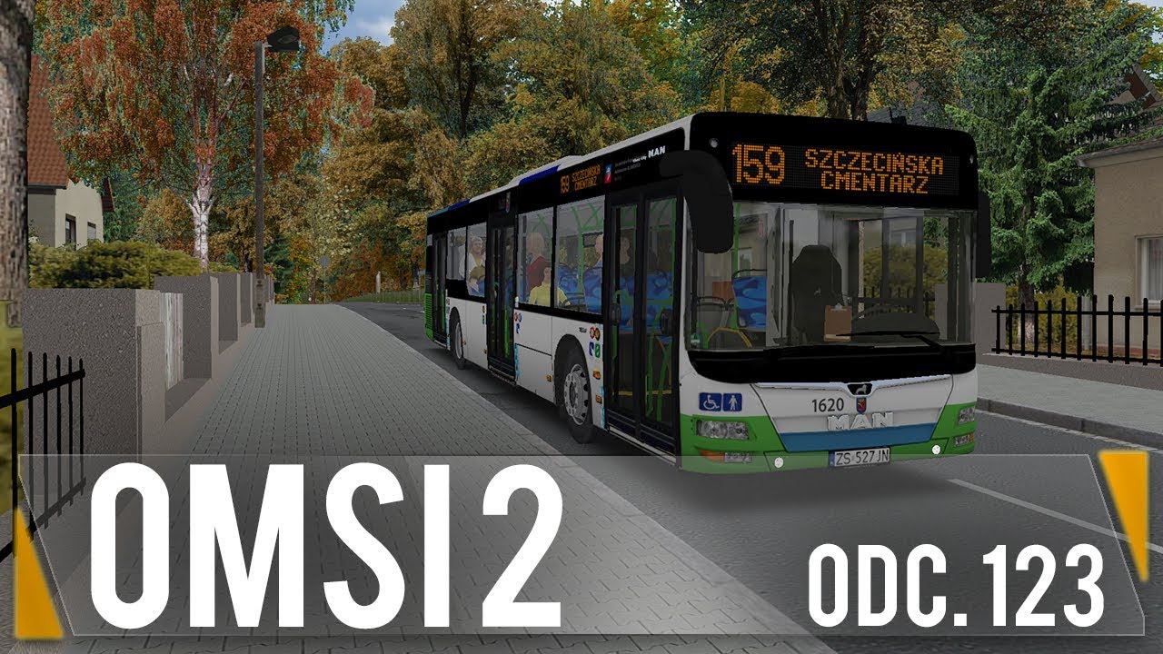 Szczecin, linia 159, cz. 1/2 (OMSI 2 #123)