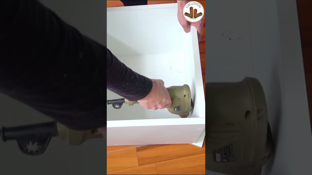 COLOCAR EL ANCLAJE FRANCES EN LA ESTRUCTURA DEL MUEBLE MUY FACIL / Luis Lovon