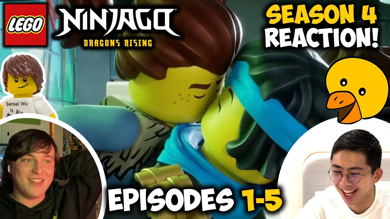 Reacting to Ninjago Dragons Rising Season 4 w/DuckBricks & @BricksByMind ! (Episodes 1-5)