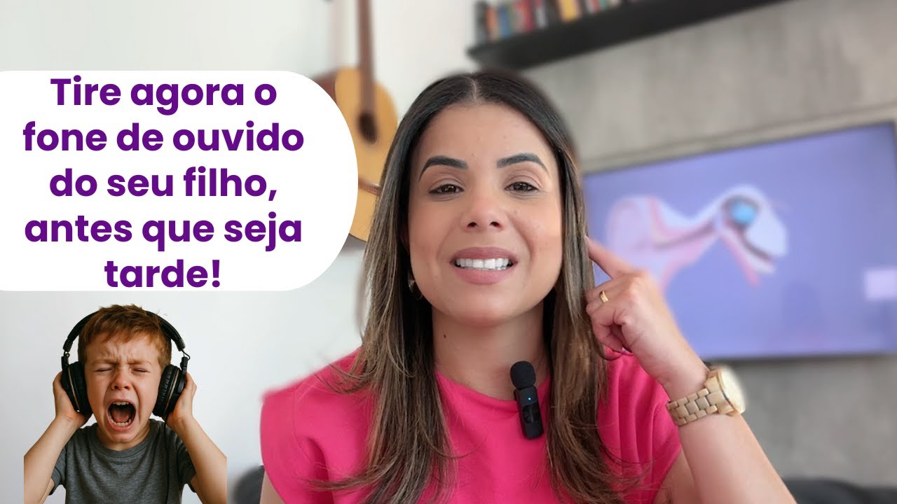 Cuidado! Seu filho está usando muito fone de ouvido e da forma errada