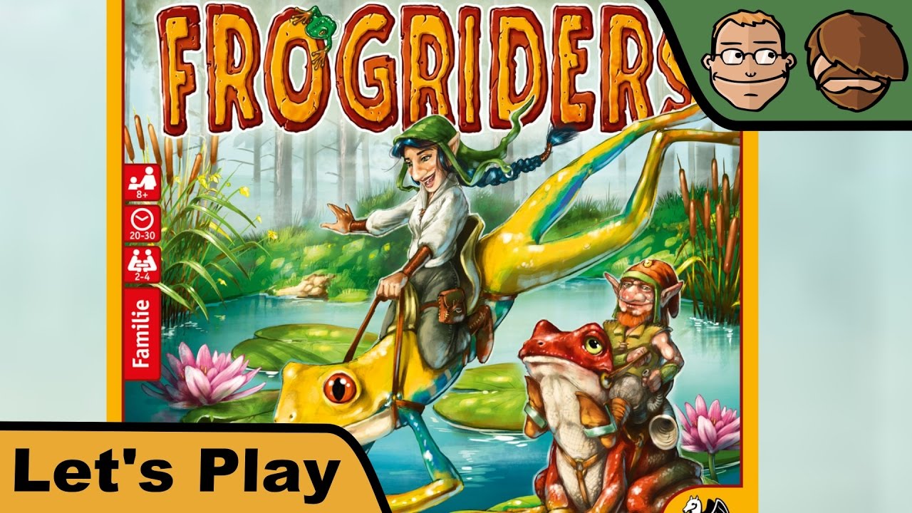 Frogriders - Brettspiel - Let's Play
