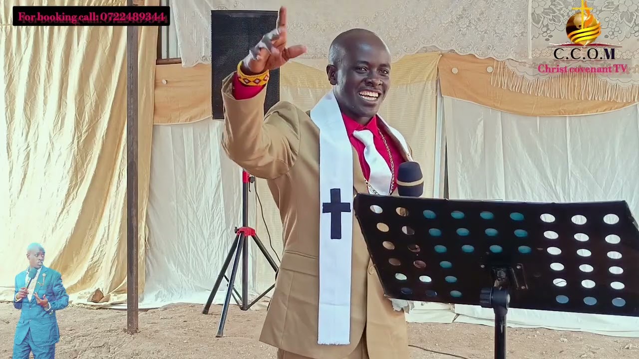 Prophetic words and teachings at Christ Covenant  Ilbisil sunday service by Prophet Joshua Sankale