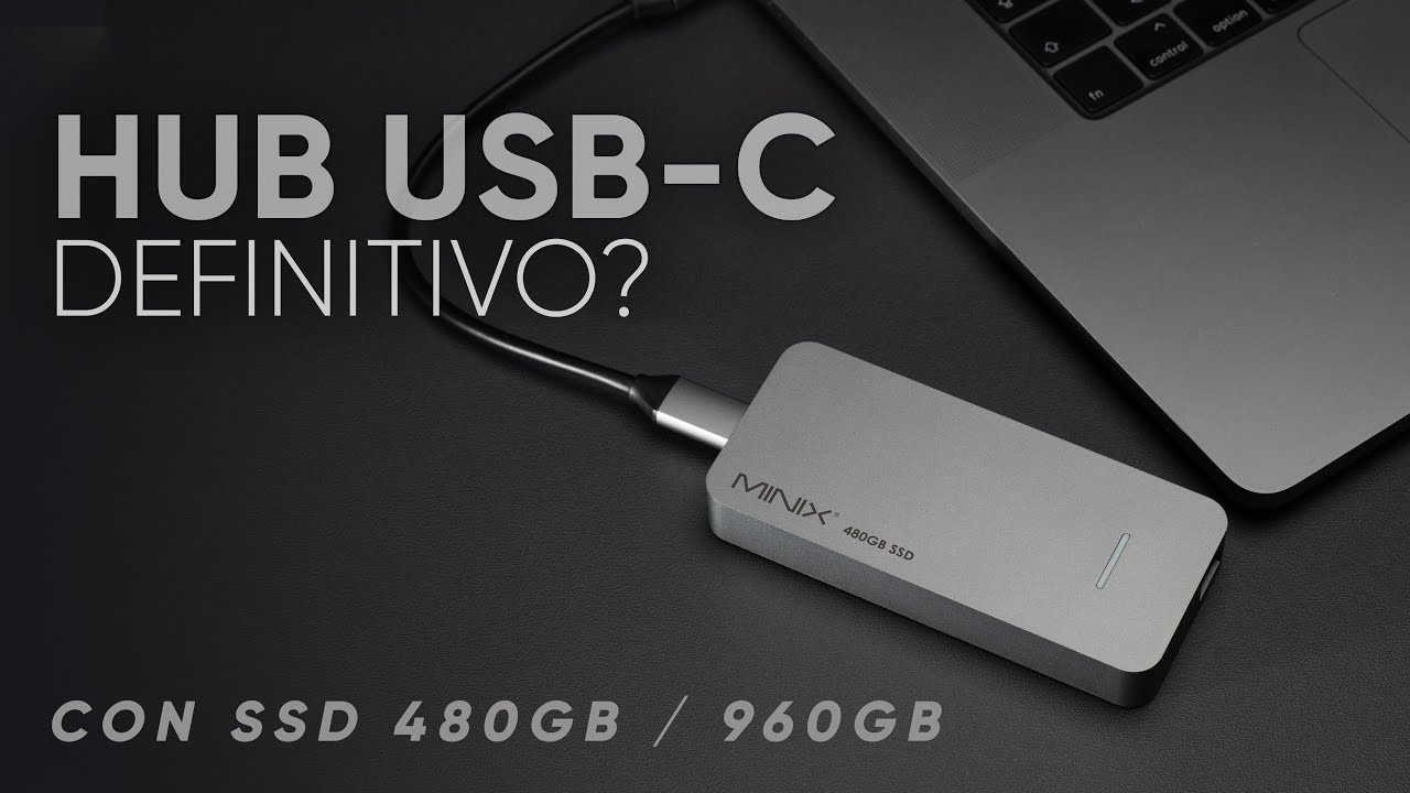 Minix NEO Storage Plus: Hub USB-C con SSD e HDMI 4K 60Hz