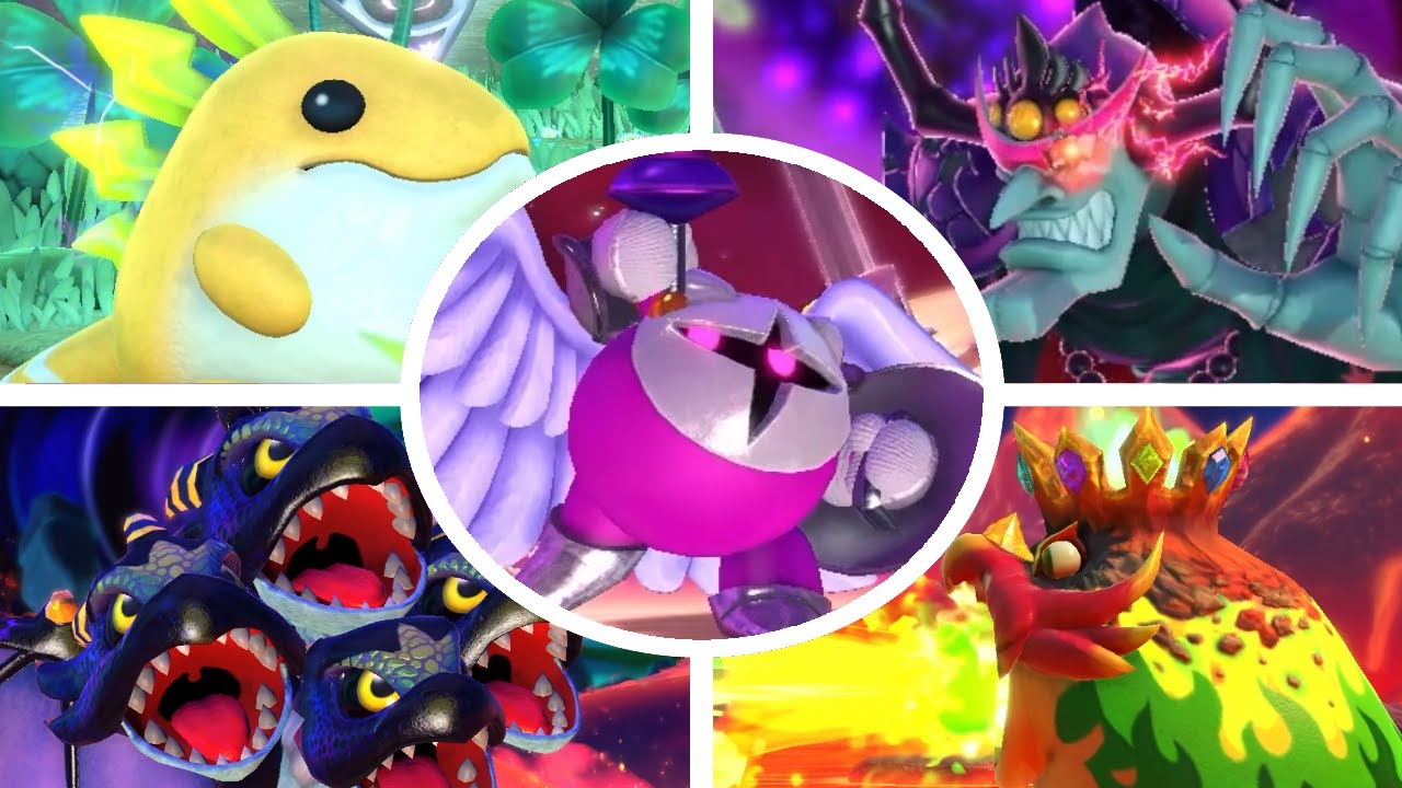 Super Kirby Clash - All Super Bosses