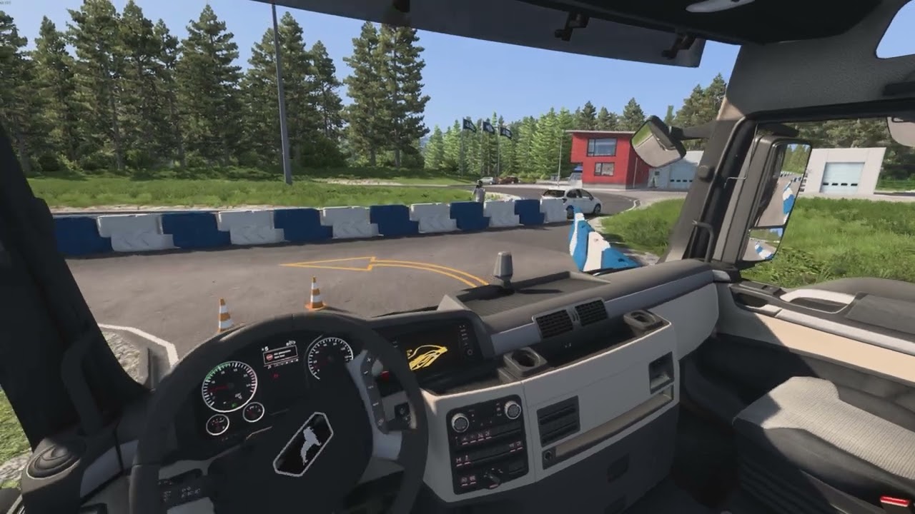 ETS 2 Scenario Twisted I'm getting the hang of the truck