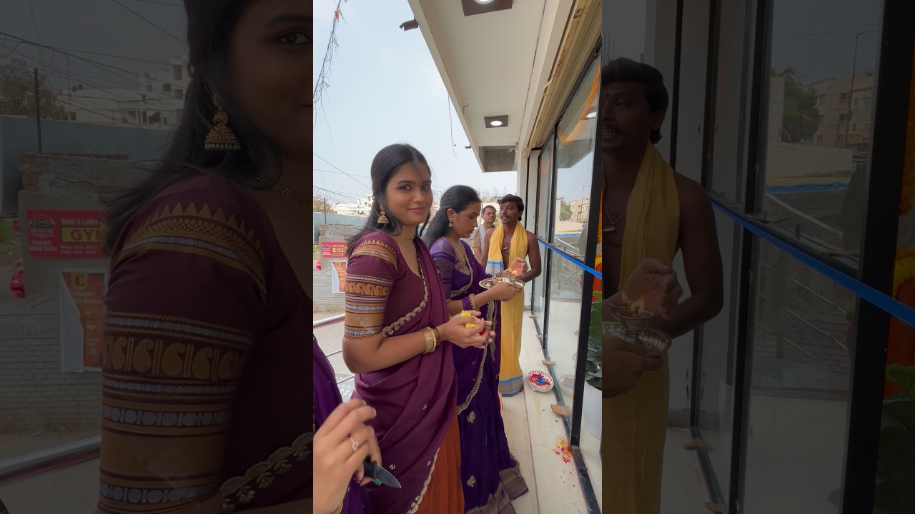 My store opening 🤗🥳🥹#ytshorts #shortsvideo #vlog #teluguvlogs