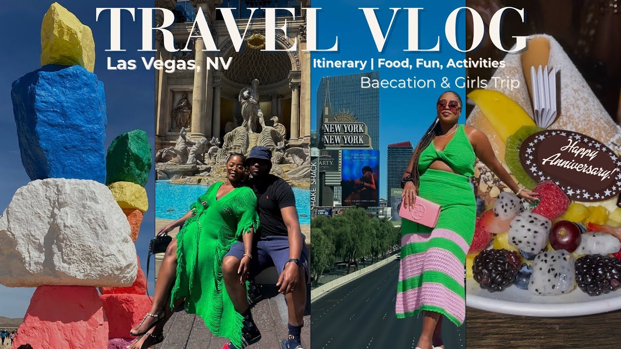 Vegas Travel Vlog | Itinerary for a Baecation or Girls Trip