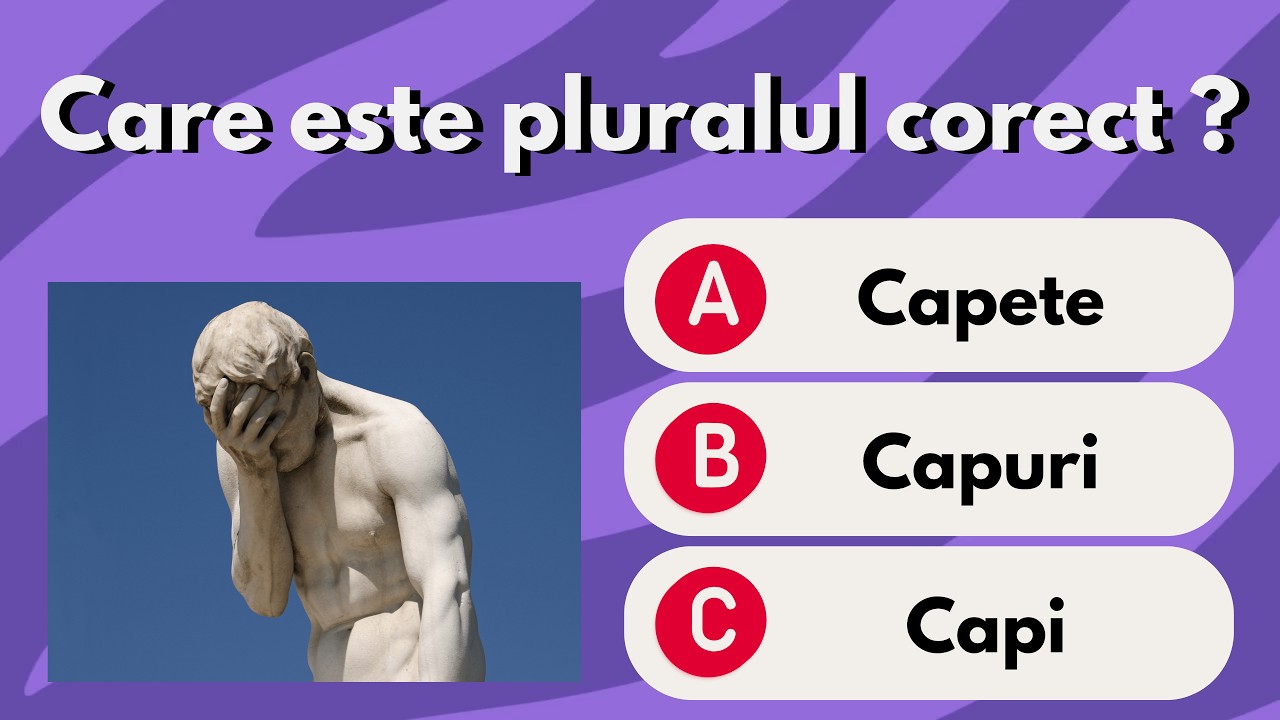 Cât De Bine Cunoști Cuvintele Limbii Române? Quiz 40 Întrebări Gramatică