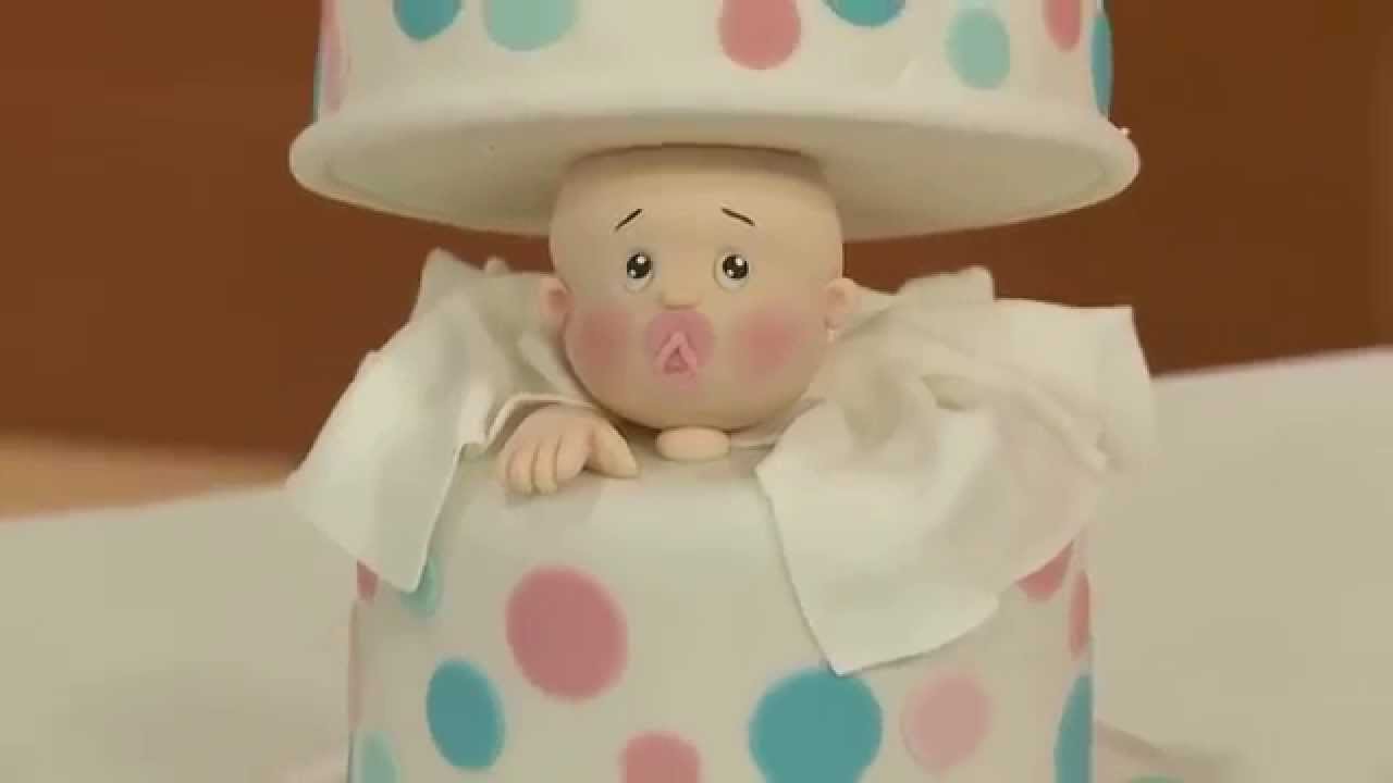 Mirta Biscardi - Bienvenidas TV en HD - Decora una torta para Baby Shower.