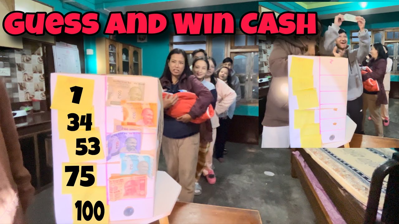 Guess The Number Win The Cash Challenge With Family // who will win 500 🤑 // Luv and Pramila ❤️