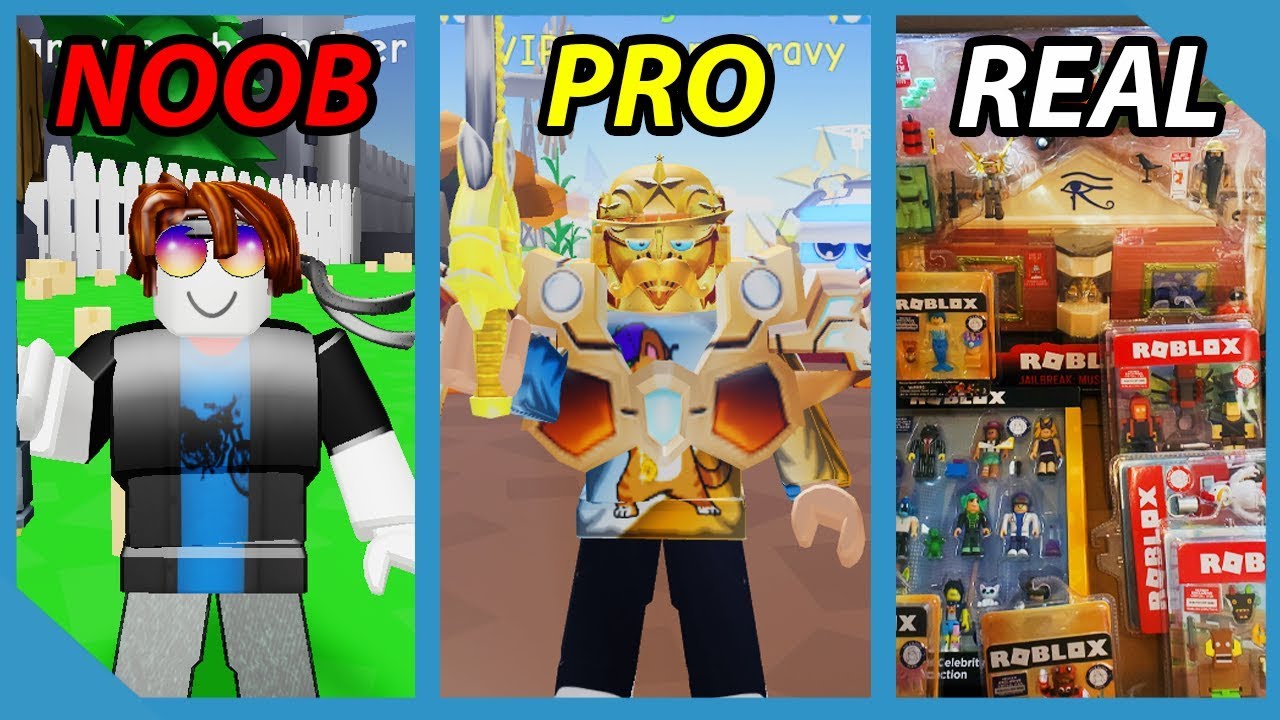 Noob VS Pro VS Real Life - Roblox Unboxing Simulator Version  *FUNNY!*