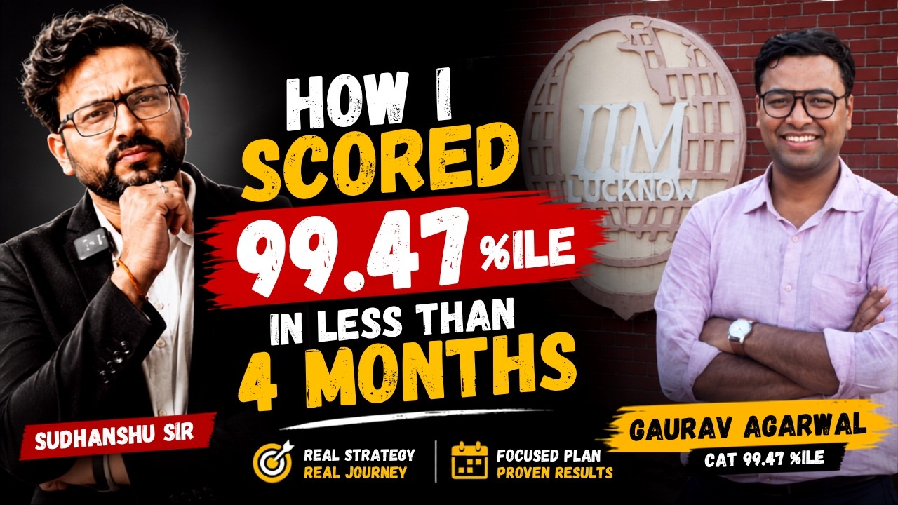 How I Scored 99.47%ile in Less Than 4 Months | MBA Litmus