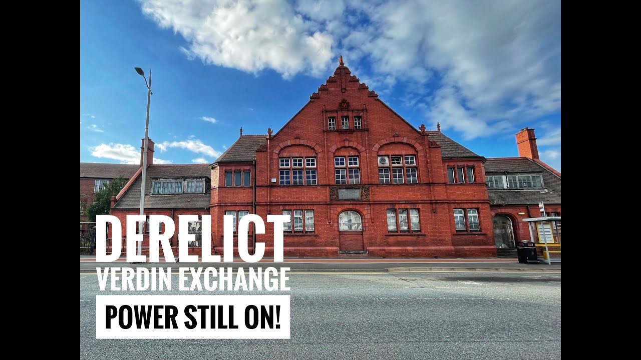Verdin Exchange explore (Verdin grammar school), abandoned with power ON!