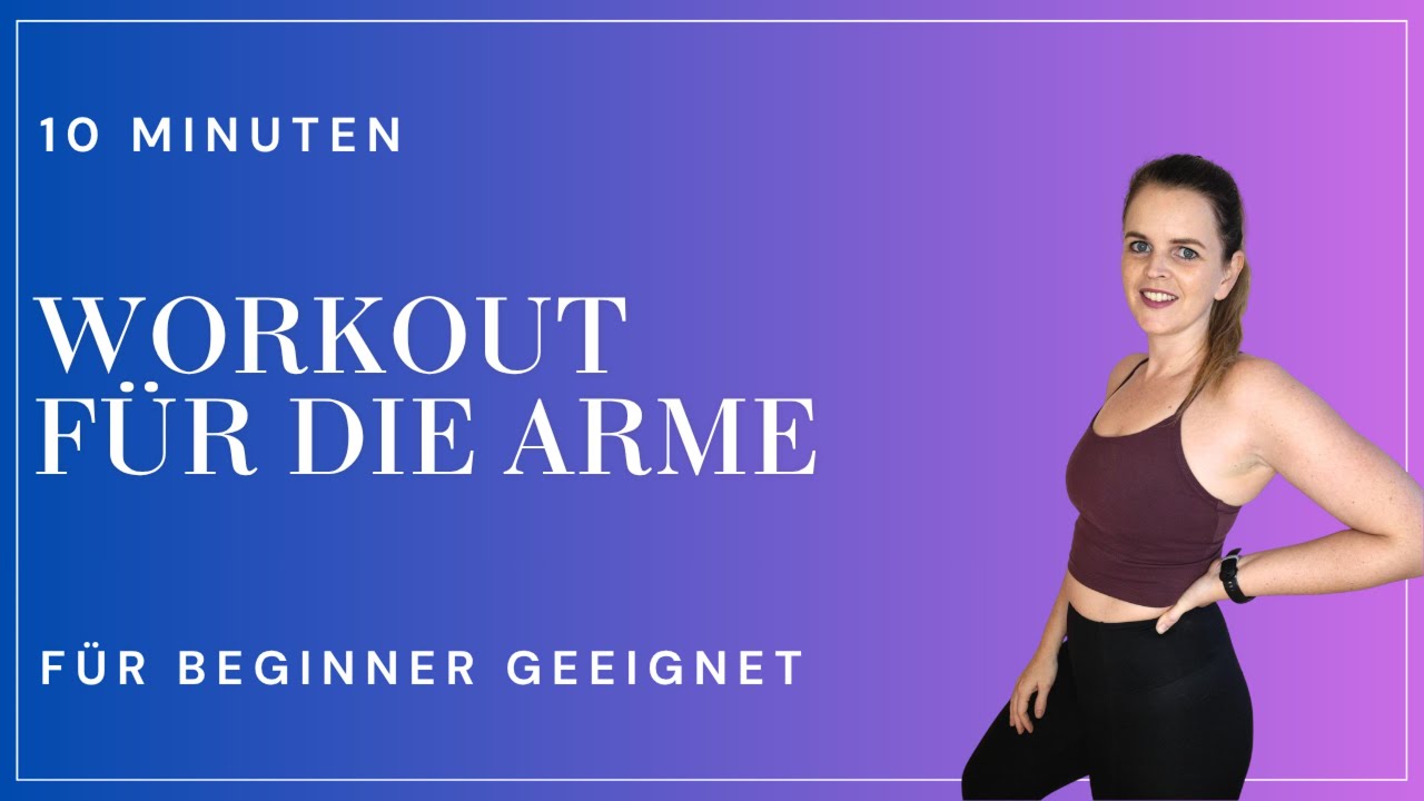 10 Minuten für straffe ARME - Workout ohne Geräte