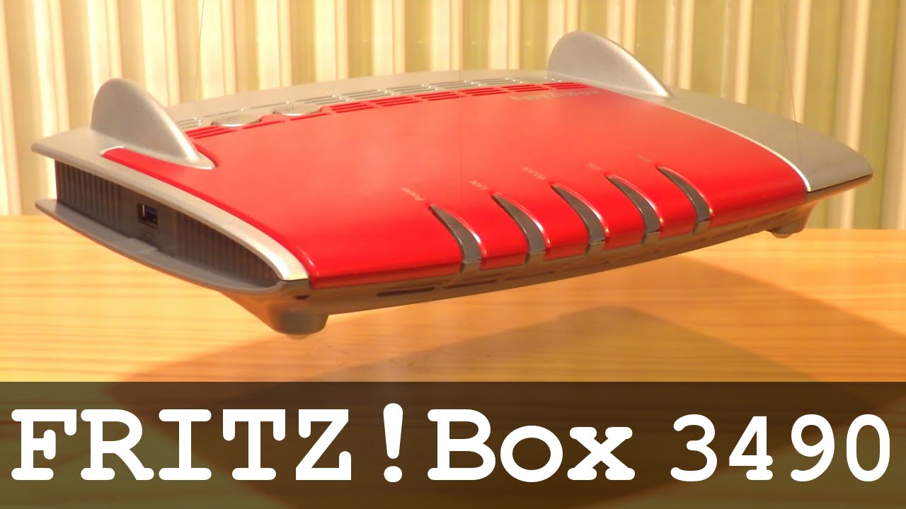 AVM FRITZ!Box 3490 Modem Router ADSL USB3 Dual Wi-Fi 1300Mbps | Unboxing - Setup - Settings Overview