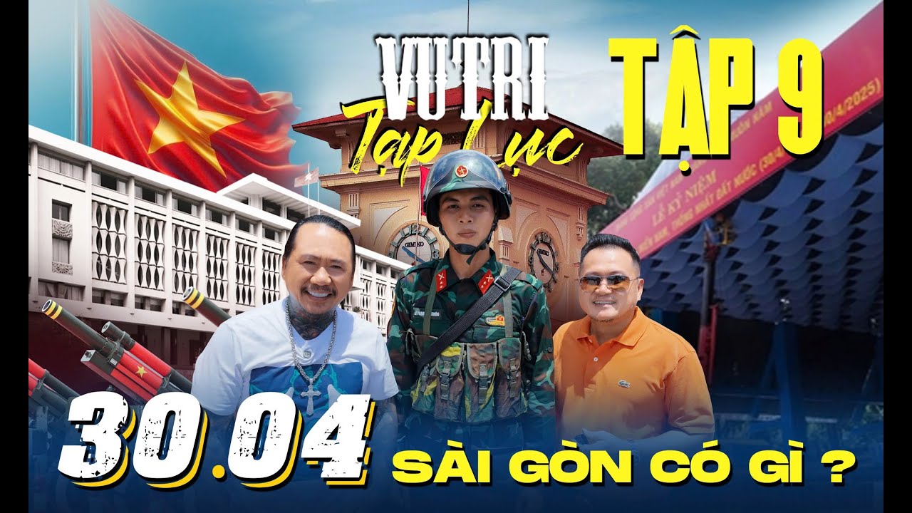 Tập 9 | 30-4 Sài Gòn có gì vui? | Vũ Trí Tạp Lục | Barbershop Vũ Trí #vlog