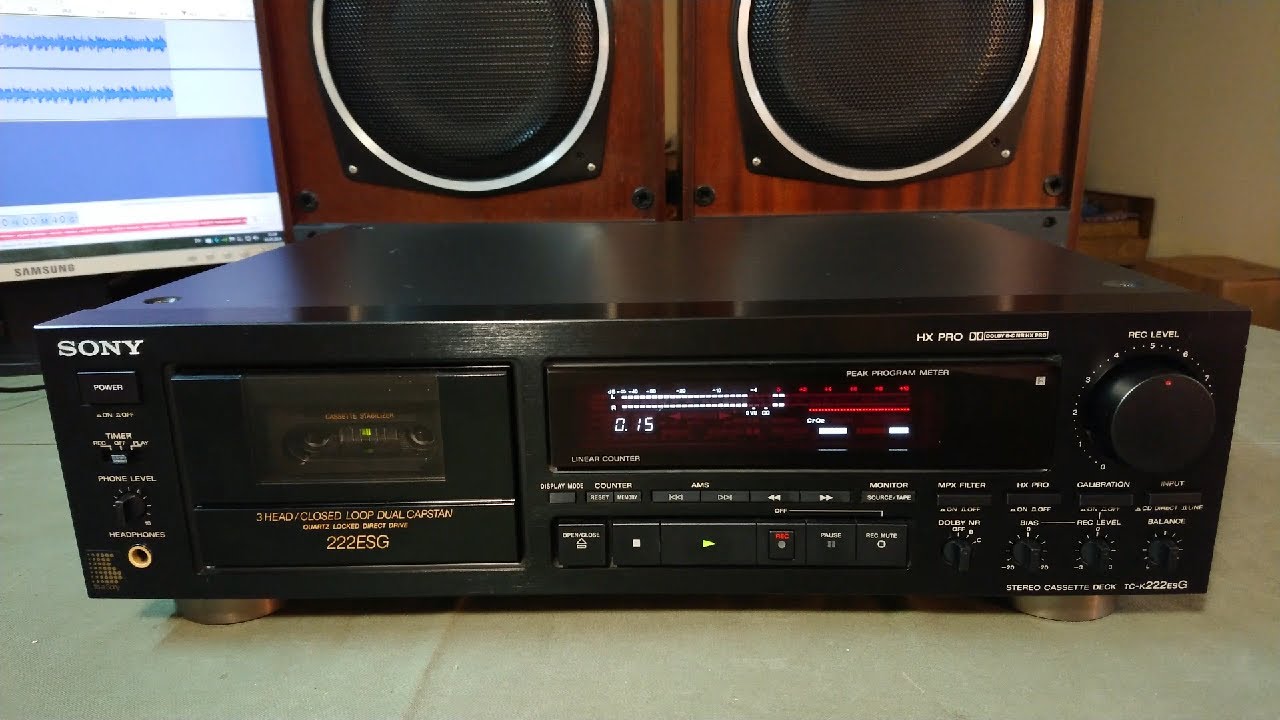 Sony TC-K222ESG Cassette deck