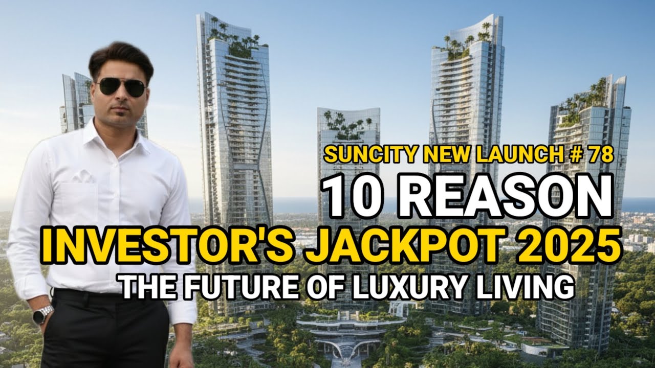 Suncity monarch sec-78 | Best project of 2025 | 3&4 bhk Luxury flats on NH8 #suncity #suncity78