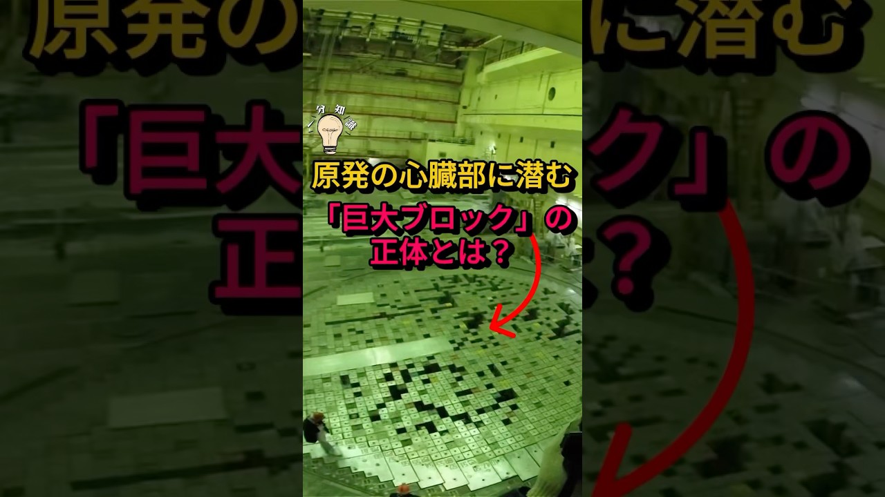 原発に潜むこの巨大なブロックの正体とは？