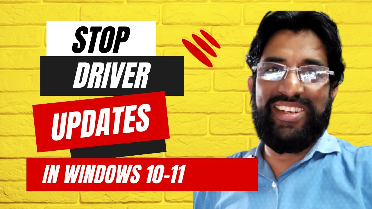 how to stop driver update in windows 10 and windows 11 in x360 (case study)