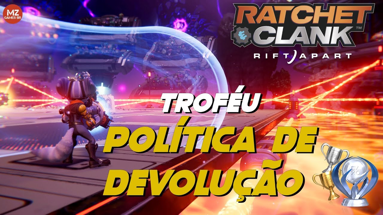 RATCHET & CLANK: RIFT APART (PS5) | TROFÉU - Política de Devolução