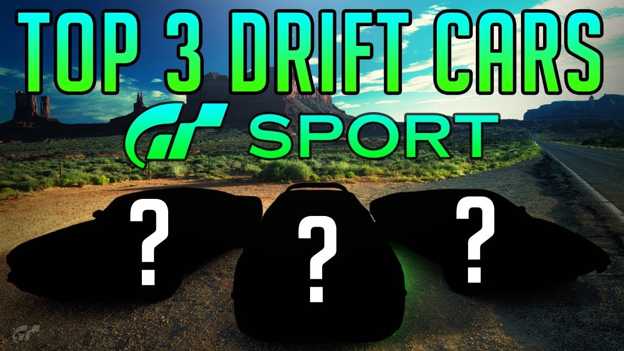 Top 3 Drift Cars in GT Sport Gran Turismo RWD
