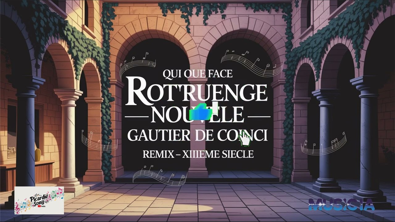 Qui que face rotruenge nouvele - Gautier de Coinci - XIIIème siècle - Picardie Song