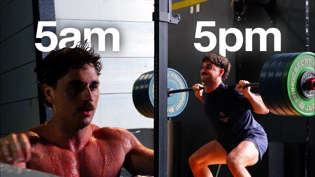 Day in the life of the world's most disciplined 24 year old