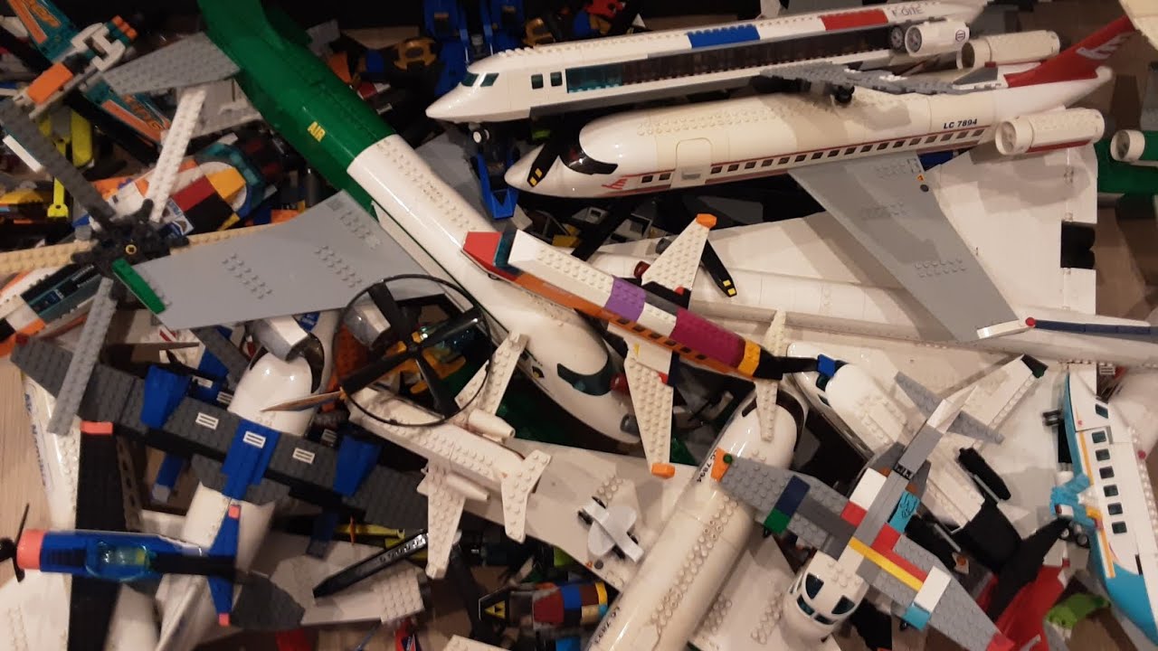 Brand New Overview Of my Lego Planes Colection !