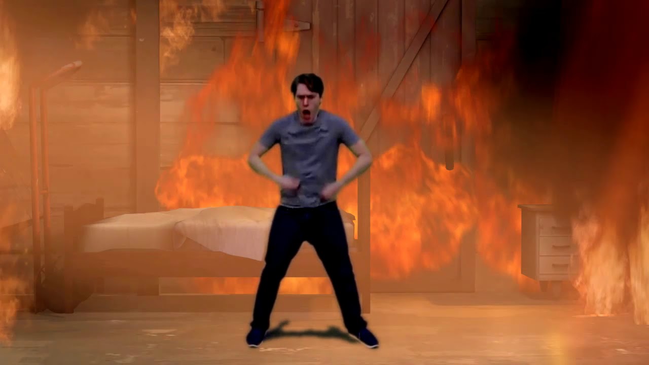 Jerma985's House Burns Down - Jerma Green Screen [SFM]
