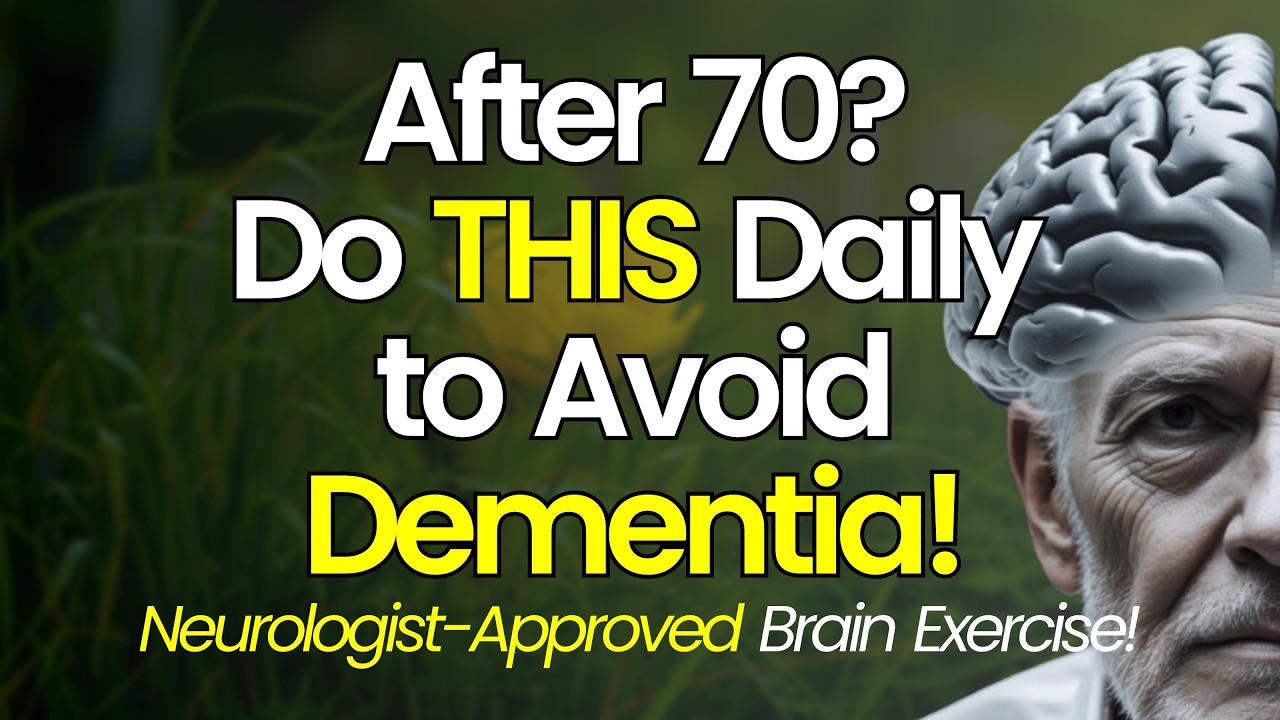The #1 Brain Exercise to Prevent Dementia After 70 Neurologist Approved!