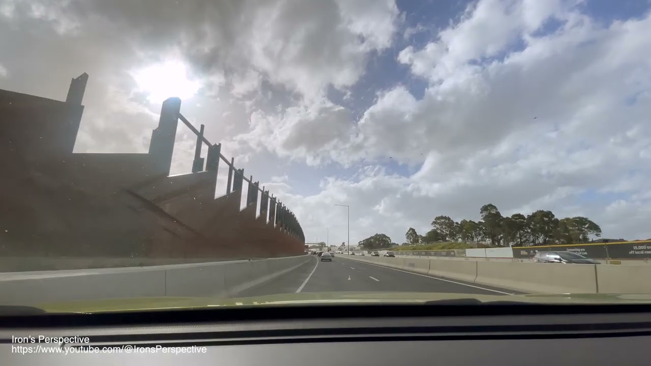 4K Scenic Drive Diamond Creek to Thomastown | Late Afternoon Background Video – 7292