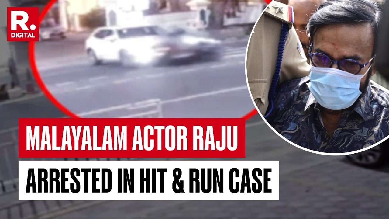 BREAKING: CCTV Footage Shows Actor's Car Hitting Biker, Fleeing Scene In Thiruvananthapuram