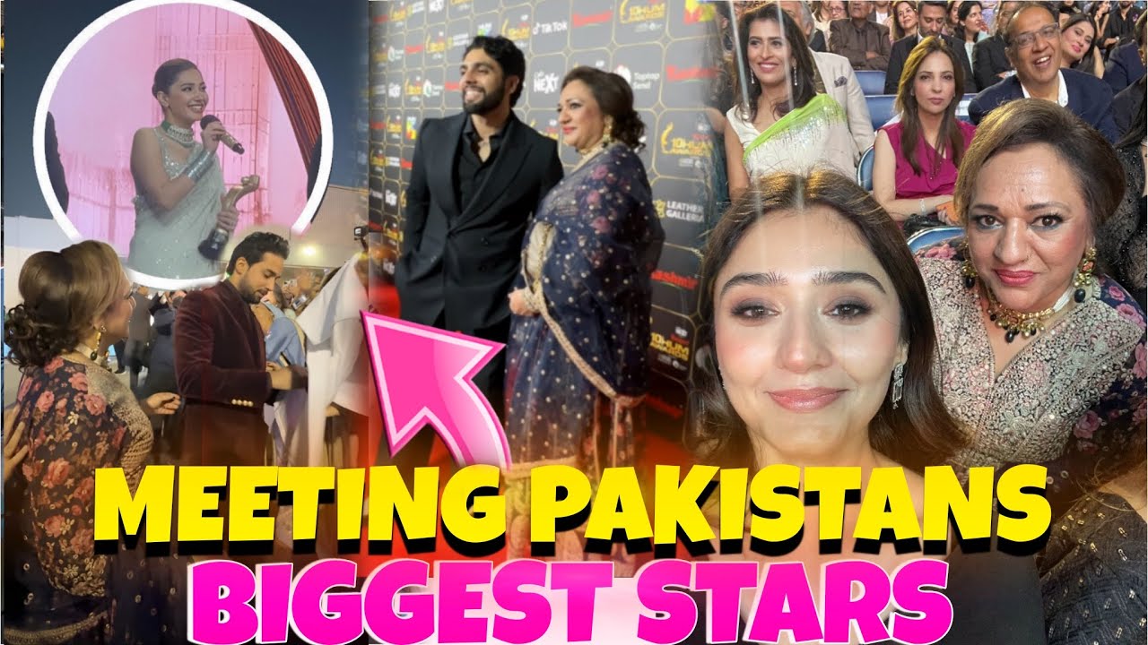 За кулисами с самыми известными звёздами Пакистана! Премия Hum Awards 2025